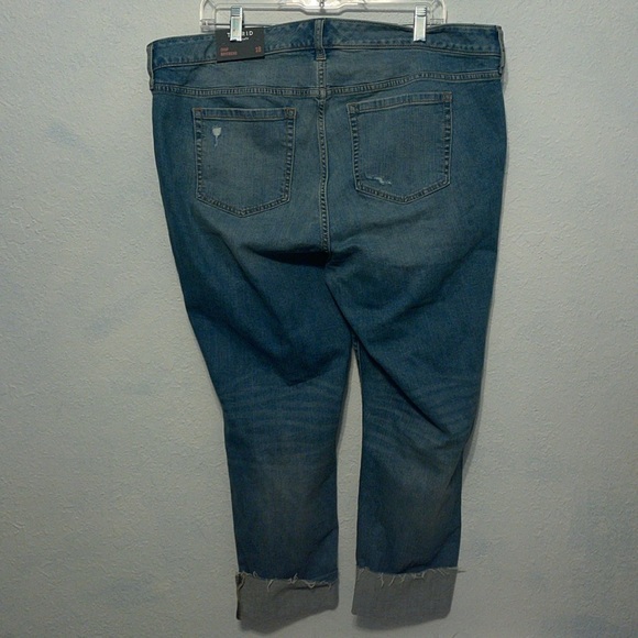 NWT Torrid Crop Boyfriend Jeans Size 18 - Picture 5 of 7